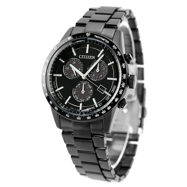 Citizen Collection Eco Drive Solar Metal Face Chronograph BL5495-56E Watch Brand Men&