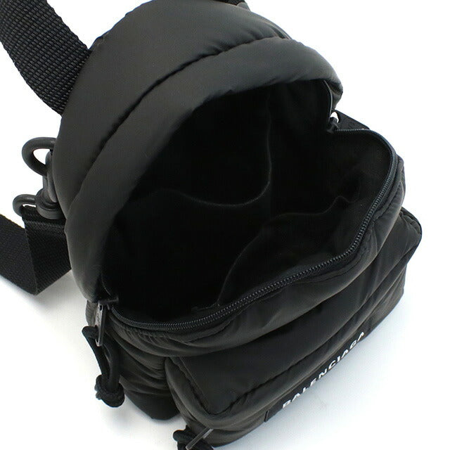 バレンシアガ 斜め掛け ショルダーバッグ ユニセックス ブランド BALENCIAGA イタリア 656060 ブラック バッグ BLC656060011