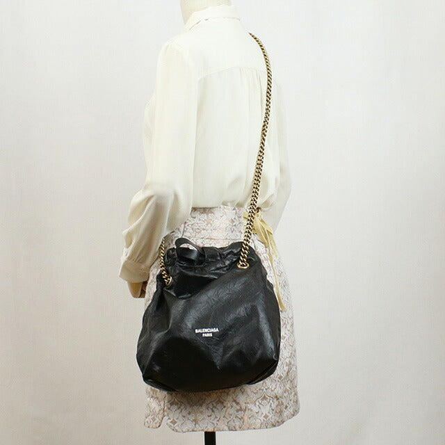 バレンシアガ ショルダー レディース ブランド BALENCIAGA イタリア 742942 ブラック バッグ BLC742942011