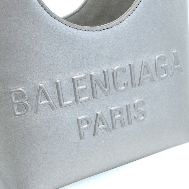 バレンシアガ トートバッグ レディース ブランド BALENCIAGA レザー 747036 シルバー系 バッグ BLC747036021