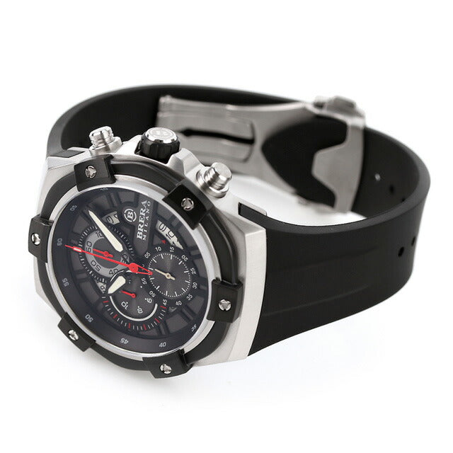 ブレラ ミラノ EVO クオーツ 腕時計 ブランド メンズ クロノグラフ BMSSQC4501 アナログ ブラック 黒 BMSSQC4501