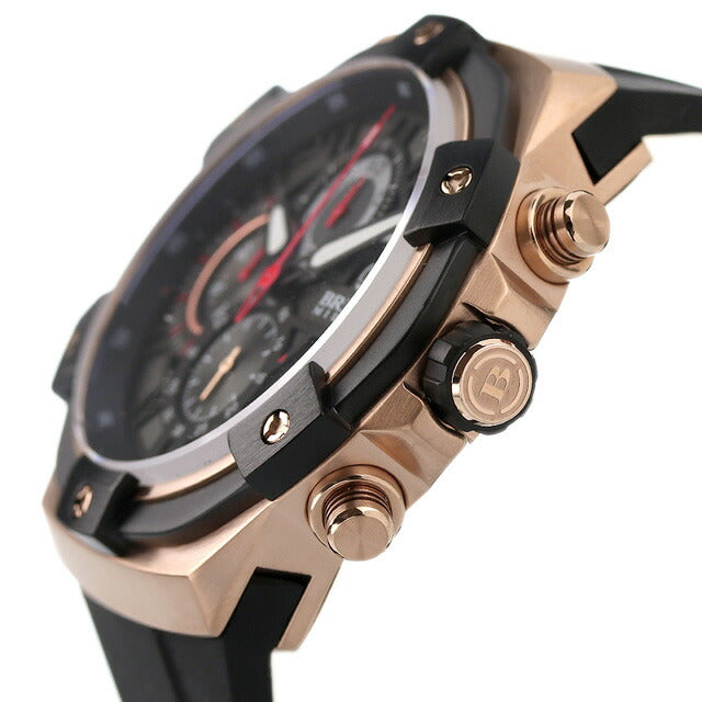 ブレラ ミラノ EVO クオーツ 腕時計 ブランド メンズ クロノグラフ BMSSQC4502 アナログ ブラック 黒 BMSSQC4502