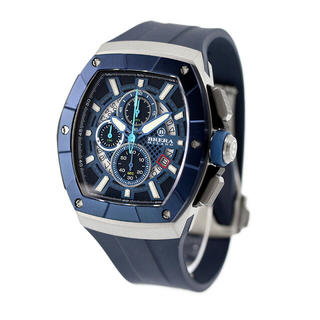 ブレラ ミラノ スーパースポルティーボ トノー クオーツ 腕時計 ブランド メンズ クロノグラフ BRERA MILANO BMSSTNQC4101A アナログ BMSSTNQC4101A