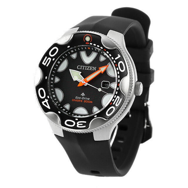Citizen Promaster Eco Drive Solar Diver 200M逆戟鲸观看品牌潜水员观看太阳能公民BN0230-04E男士BN0230-04E