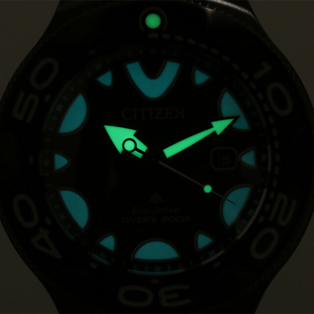 Citizen Promaster Eco Drive Solar Diver 200m Orca Watch Brand Diver Watch Solar CITIZEN BN0235-01E Men&