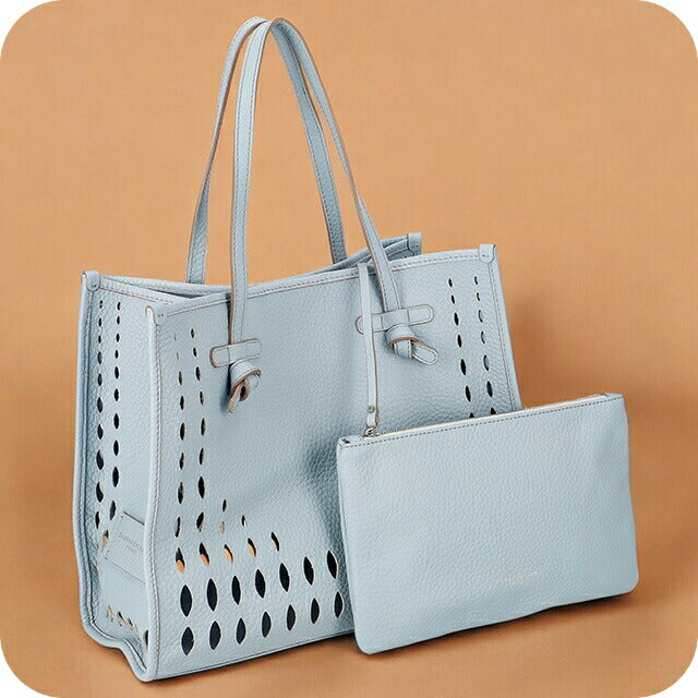 ジャンニ・キアリーニ トートバッグ レディース ブランド GIANNI CHIARINI レザー BS 10830 TKLFOR ライトブルー BS10830TKLFOR-ARTIC