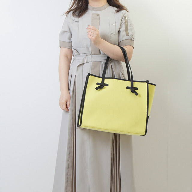 ジャンニ・キアリーニ トートバッグ レディース ブランド GIANNI CHIARINI BS 6850 CNV-SE イエロー BS6850CNVSE-SL-TA