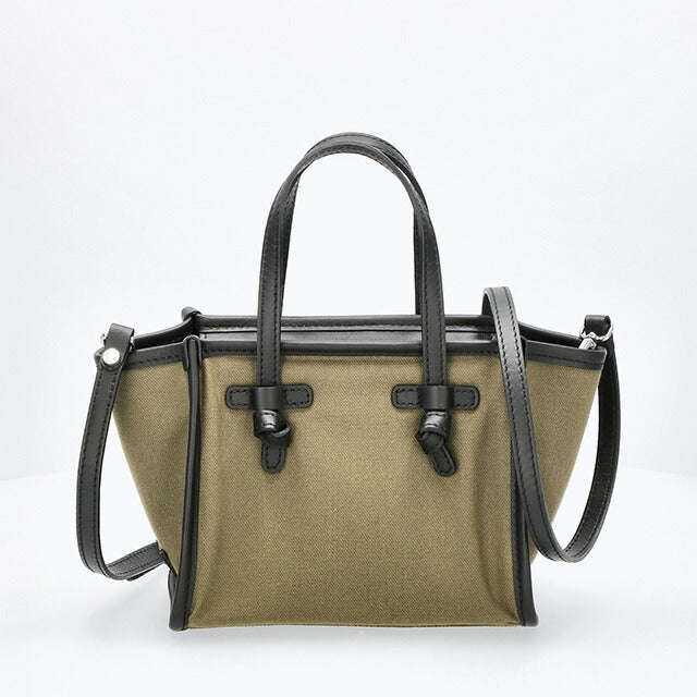 ジャンニ・キアリーニ ハンドバッグ レディース ブランド GIANNI CHIARINI BS 8065 CNV-SE カーキグリーン BS8065CNVSE-MILIT