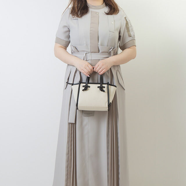 ジャンニ・キアリーニ ハンドバッグ レディース ブランド GIANNI CHIARINI BS 8065 CNV-SE ホワイト BS8065CNVSE-PANNA