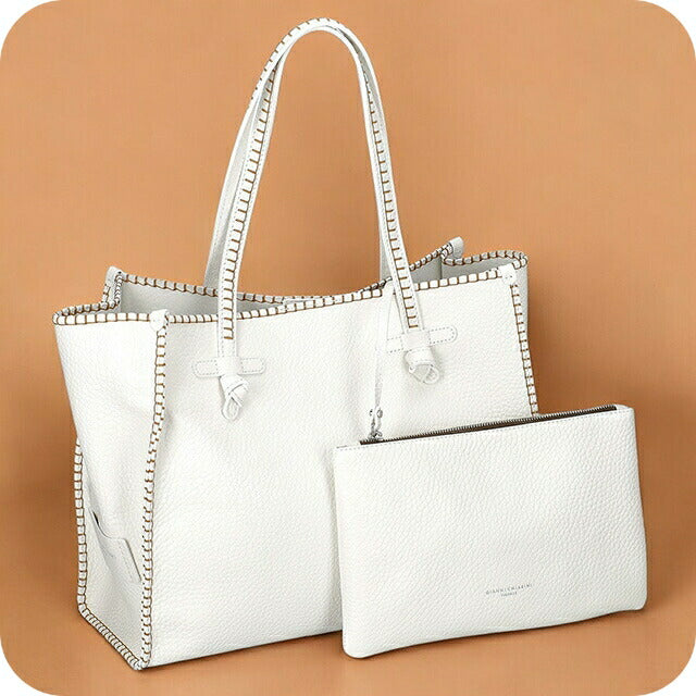 ジャンニ・キアリーニ トートバッグ レディース ブランド GIANNI CHIARINI BS 9070 CLRSTC ホワイト BS9070CLRSTC-BIA