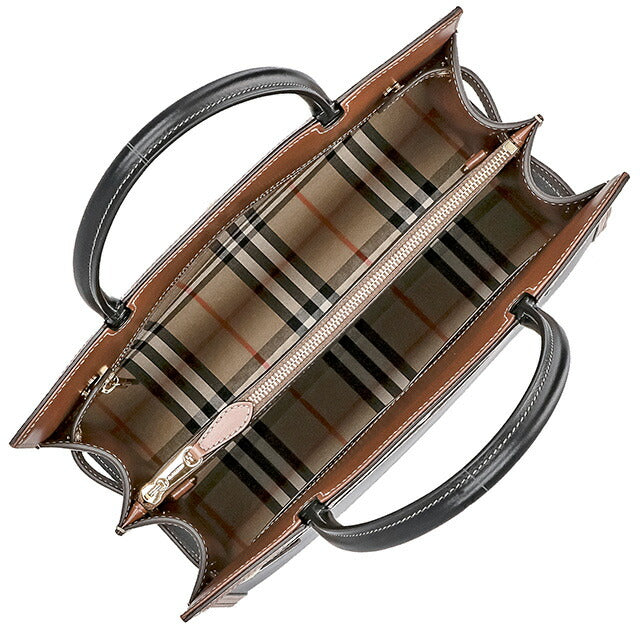 バ-バリ- トートバッグ レディース ブランド BURBERRY 8025269 ブラック BU-8025269