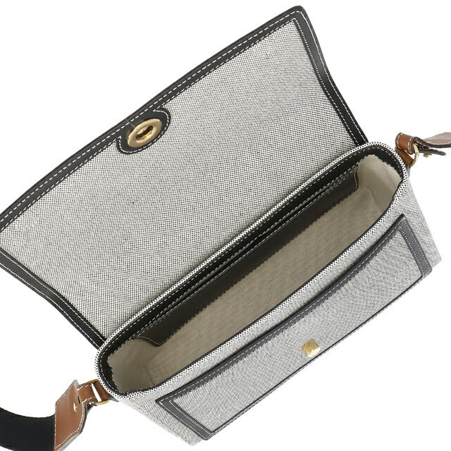 バーバリー ショルダーバッグ レディース ブランド BURBERRY ITALY 8039863 A1189 グレー/ブラック 斜めがけ 高級 おしゃれ プレゼント 女性 実用的 かわいい