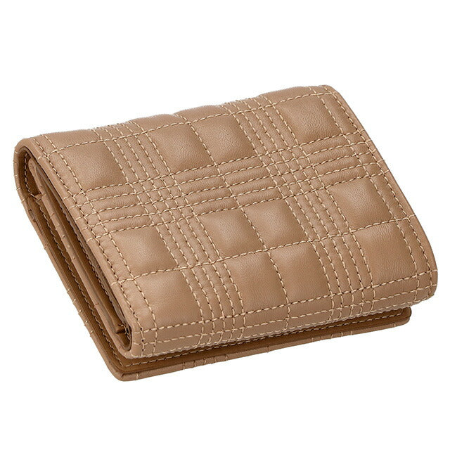 バ-バリ- 三つ折り財布 レディース ブランド BURBERRY 8054375 ベージュ BU-8054375
