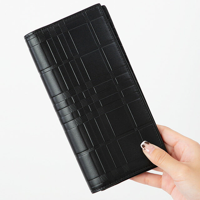 バ-バリ- 長財布 メンズ ブランド BURBERRY 8054850 ブラック BU-8054850