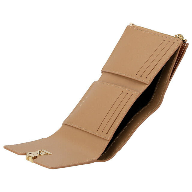 バ-バリ- 三つ折り財布 レディース ブランド BURBERRY 8059623 ベージュ BU-8059623