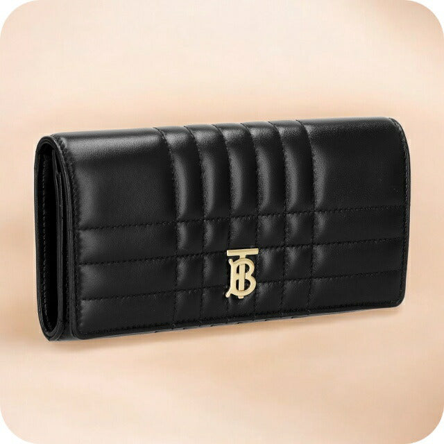 バ-バリ- 長財布 レディース ブランド BURBERRY 8062339 ブラック BU-8062339