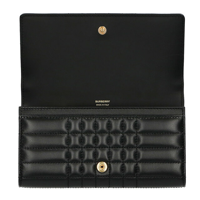 バ-バリ- 長財布 レディース ブランド BURBERRY 8062339 ブラック BU-8062339