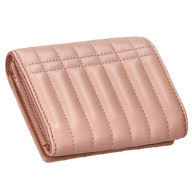 バ-バリ- 三つ折り財布 レディース ブランド BURBERRY 8062369 ピンク BU-8062369