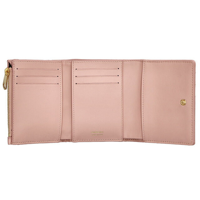 バ-バリ- 三つ折り財布 レディース ブランド BURBERRY 8062369 ピンク BU-8062369