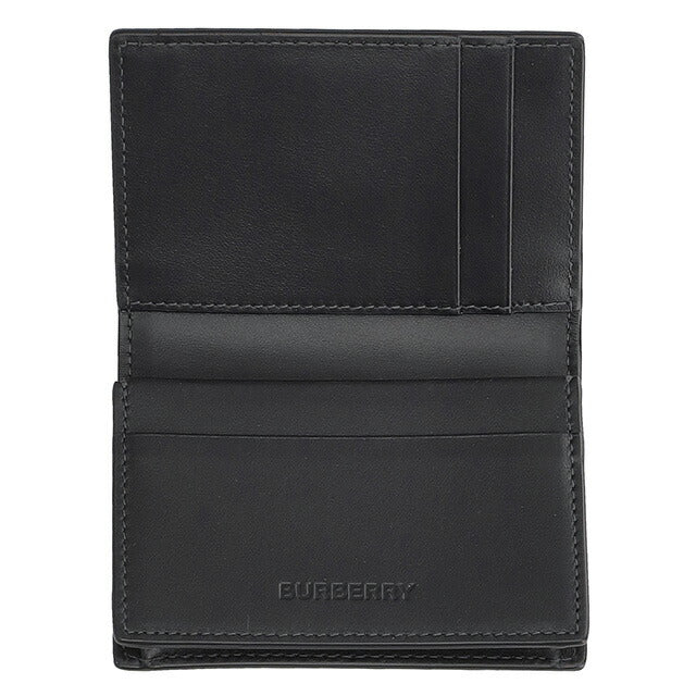 バ-バリ- カードケース メンズ ブランド BURBERRY 8070204 ブラック BU-8070204