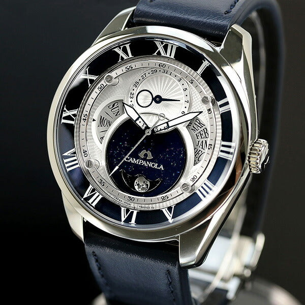 Genuine product Loan eligible Citizen Campanola Eco Drive Solar Navy Ruri Men&