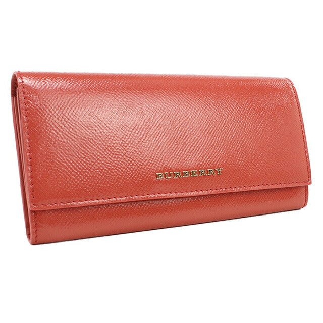 バーバリー 長財布ニ折小銭入付き レディース ブランド BURBERRY 3975039 CORAL PINK 財布 BUR3975039011