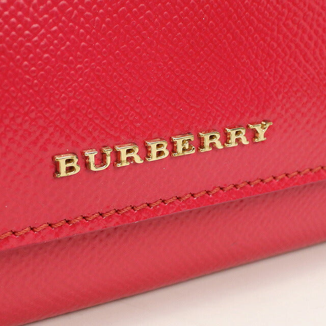 バーバリー 長財布ニ折小銭入付き レディース ブランド BURBERRY 3975041 CRIMSON PINK 財布 BUR3975041011
