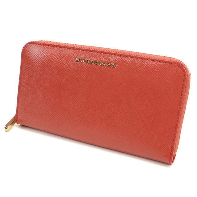 バーバリー 長財布ラウンドファスナー レディース ブランド BURBERRY 3975049 CORAL PINK 財布 BUR3975049011