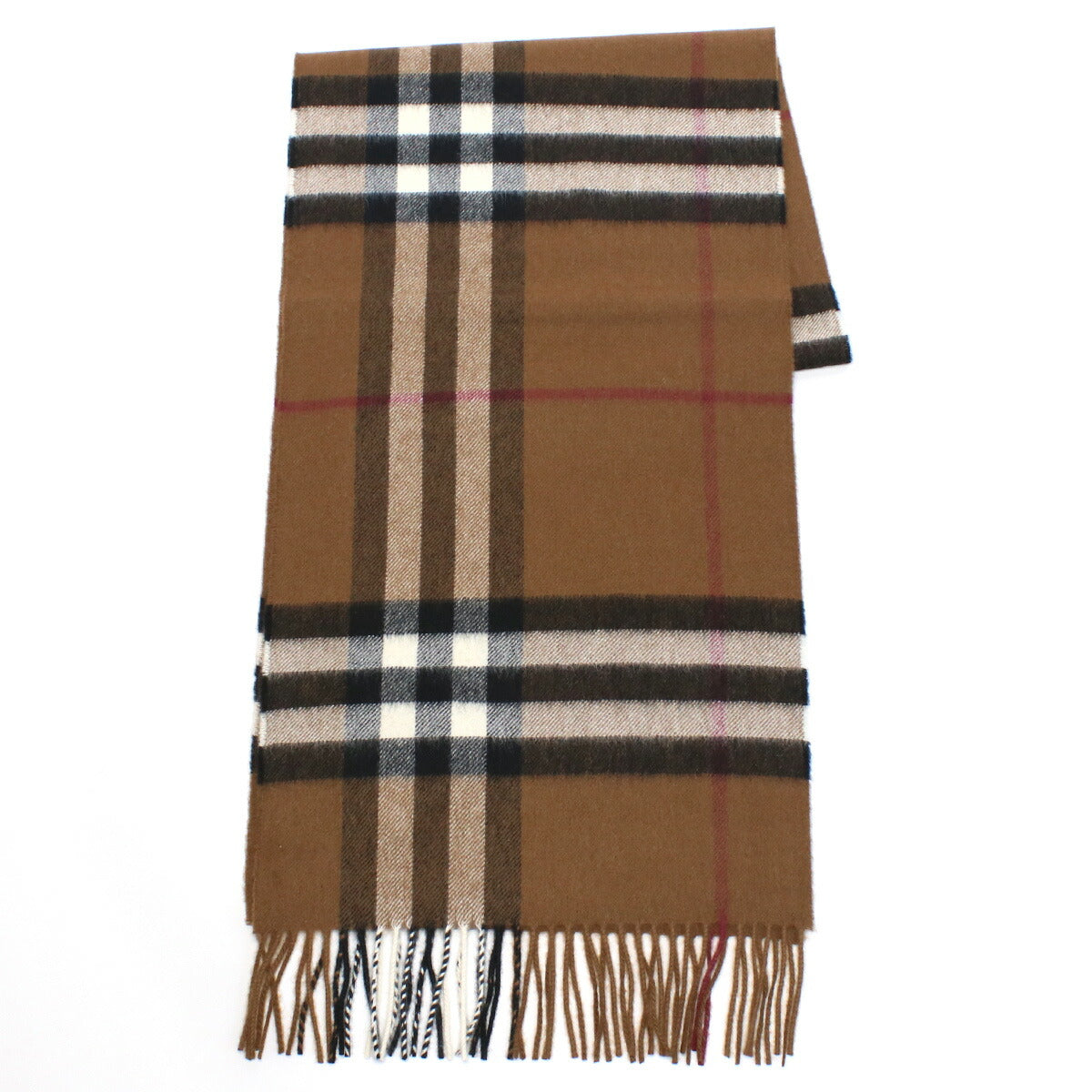 バーバリー マフラー ユニセックス ブランド カシミア100% スコットランド 8037147 BIRCH BROWN ブラウン系 マルチカラー 小物 BUR8037147011