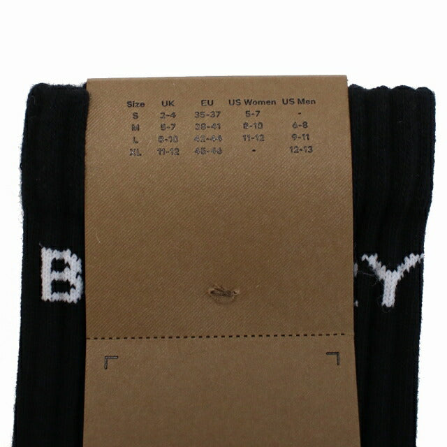 バーバリー ソックス レディース ブランド BURBERRY ポルトガル 8047240 BLACK ブラック ウェア 選べるモデル BUR8047240A