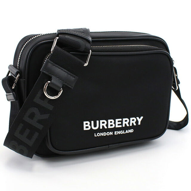 バーバリー 斜め掛け ショルダーバッグ メンズ ブランド BURBERRY 8049094 BLACK ブラック バッグ BUR8049094011