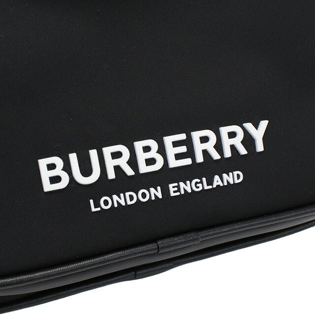 バーバリー 斜め掛け ショルダーバッグ メンズ ブランド BURBERRY 8049094 BLACK ブラック バッグ BUR8049094011