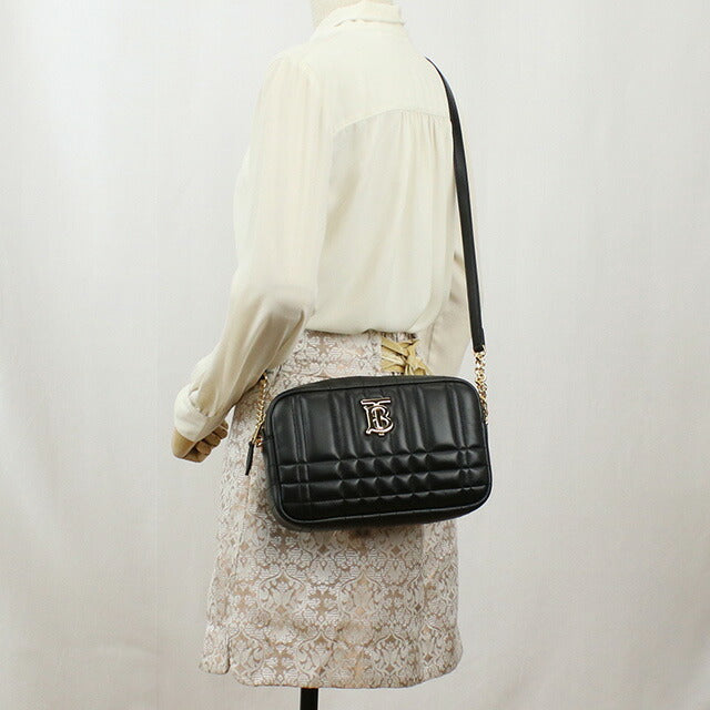 バーバリー 斜め掛け ショルダーバッグ レディース ブランド BURBERRY レザー イタリア 8060894 BLACK ブラック バッグ BUR8060894011