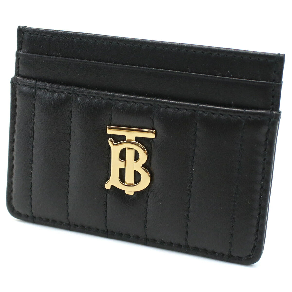 バーバリー カードケース レディース レザー イタリア 8062374 BLACK-LIGHT GOLD ブラック 財布 BUR8062374011