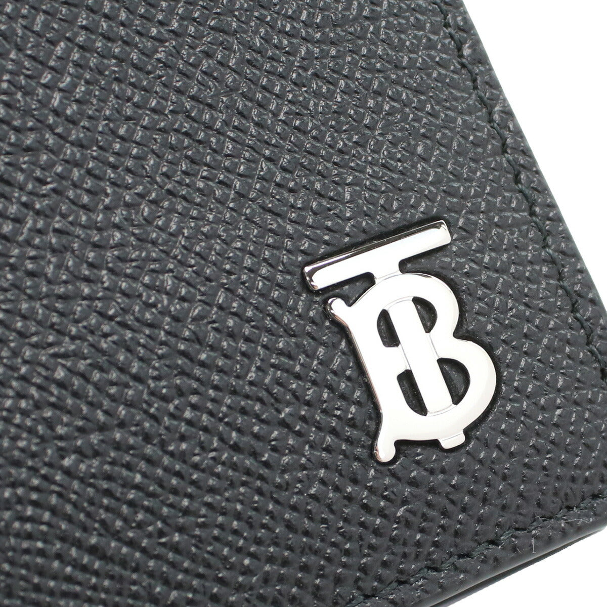 バーバリー 二折財布小銭入付き メンズ レザー イタリア 8062680 BLACK ブラック 財布 BUR8062680011