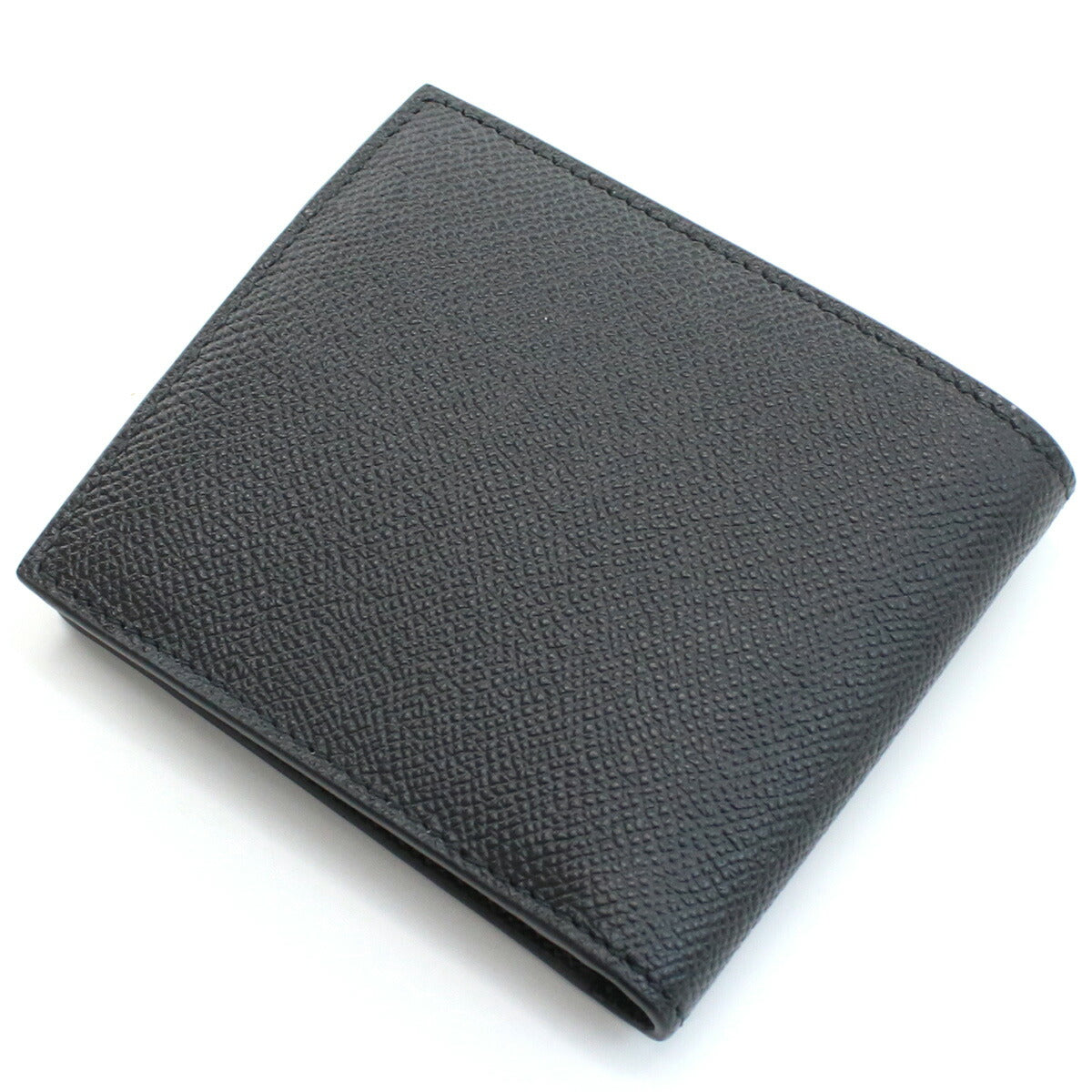 バーバリー 二折財布小銭入付き メンズ レザー イタリア 8062680 BLACK ブラック 財布 BUR8062680011