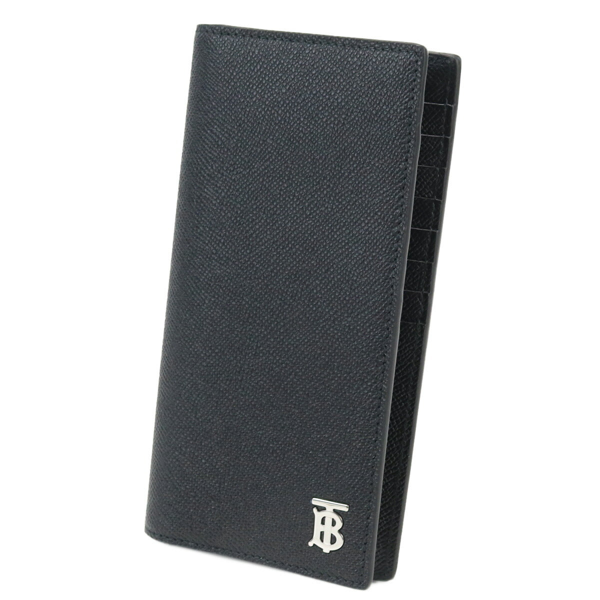 バーバリー 長財布ニ折小銭入付き メンズ レザー イタリア 8062692 BLACK ブラック 財布 BUR8062692011