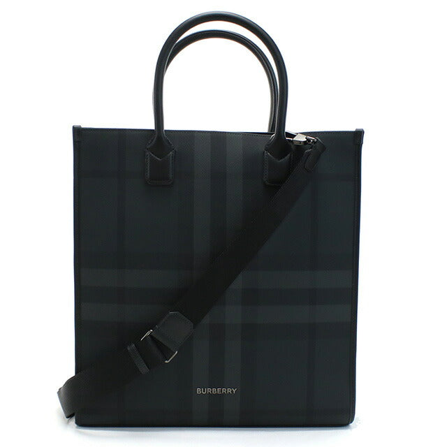 バーバリー トートバッグ ユニセックス ブランド BURBERRY ルーマニア 8062951 CHARCOAL グレー系 バッグ BUR8062951011