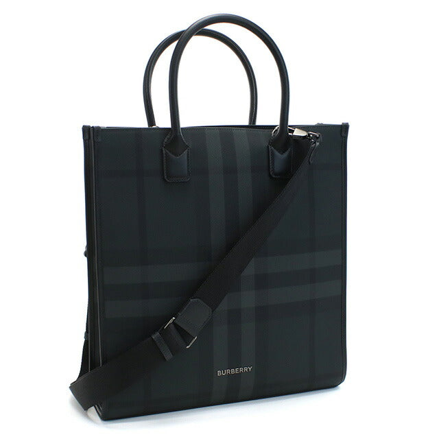バーバリー トートバッグ ユニセックス ブランド BURBERRY ルーマニア 8062951 CHARCOAL グレー系 バッグ BUR8062951011