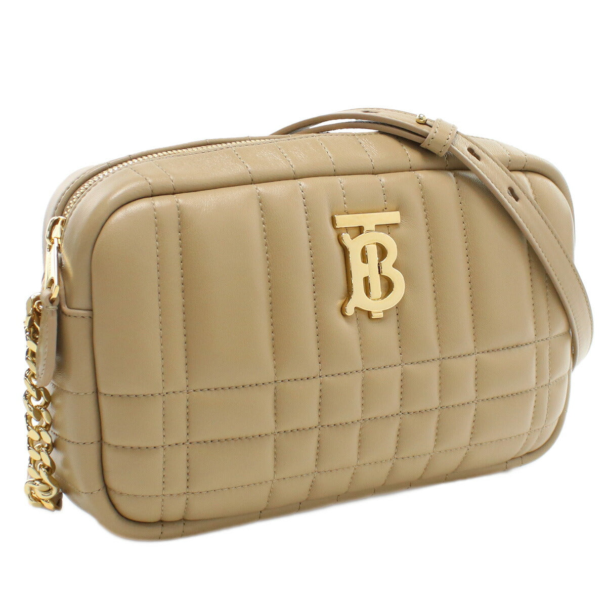 バーバリー 斜め掛けショルダーバッグ レディース レザー イタリア 8063022 OAT BEIGE ベージュ系 バッグ BUR8063022011