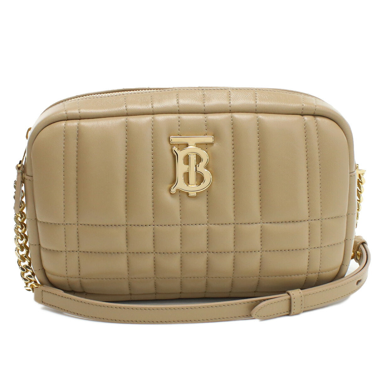 バーバリー 斜め掛けショルダーバッグ レディース レザー イタリア 8063022 OAT BEIGE ベージュ系 バッグ BUR8063022011