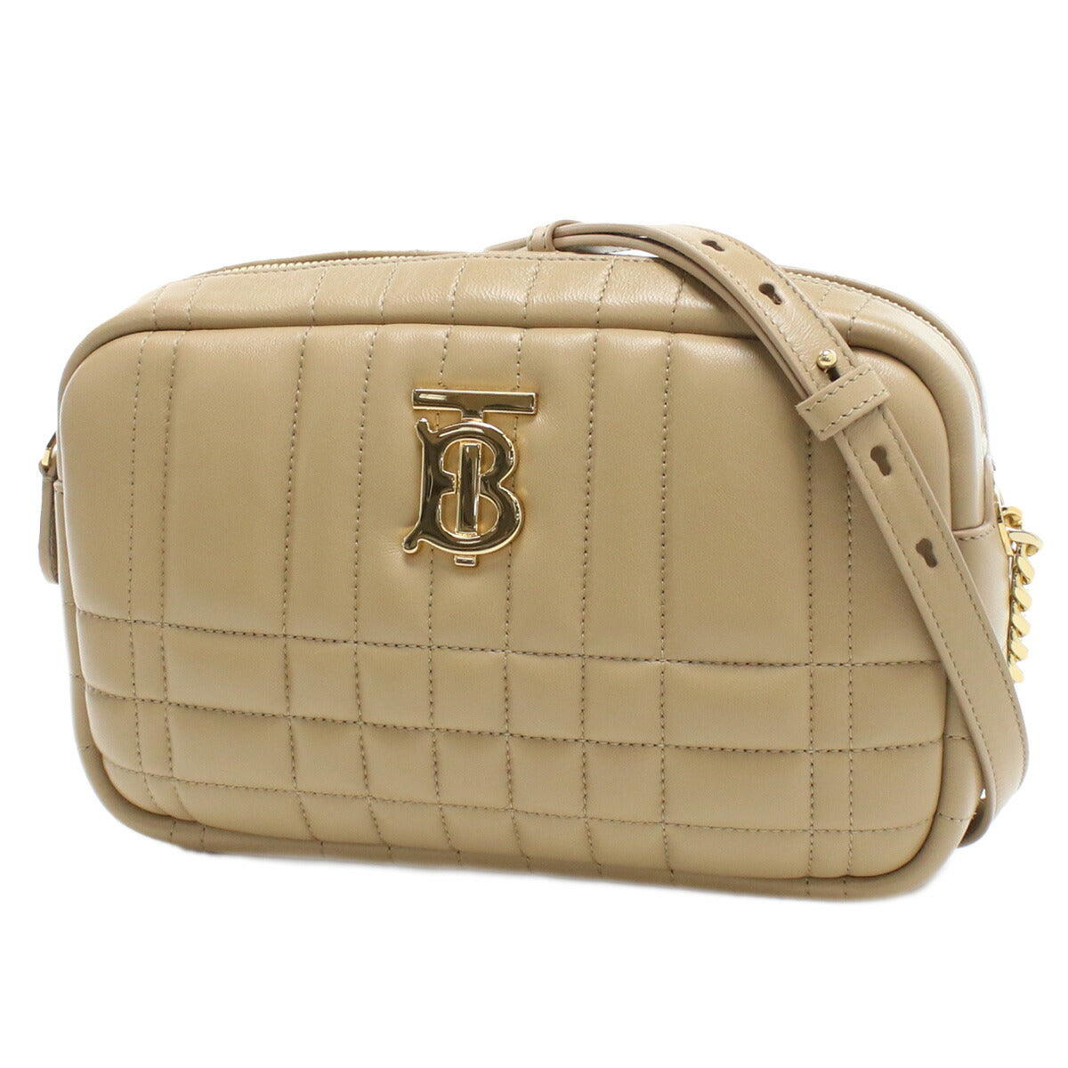 バーバリー 斜め掛けショルダーバッグ レディース レザー イタリア 8063022 OAT BEIGE ベージュ系 バッグ BUR8063022011