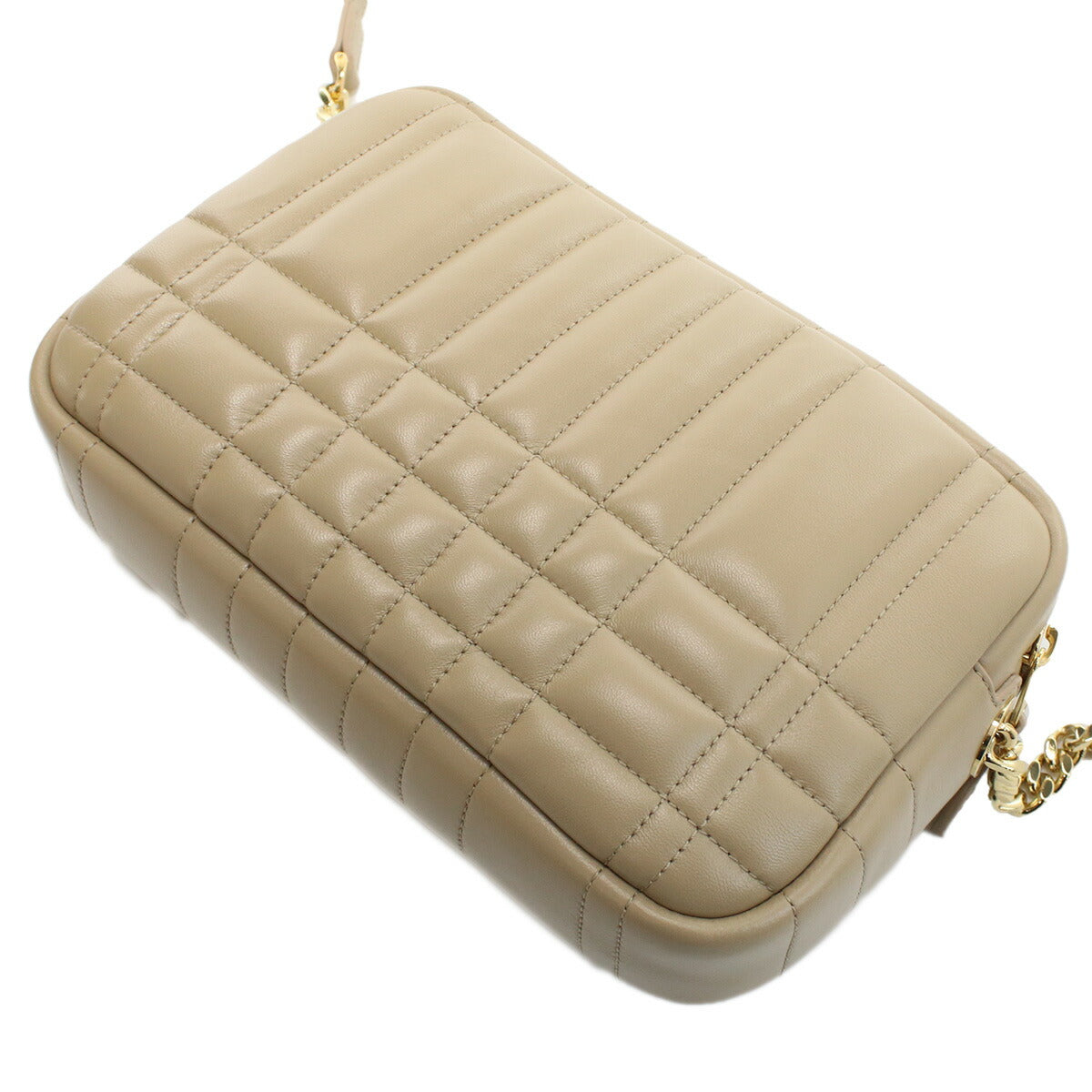 バーバリー 斜め掛けショルダーバッグ レディース レザー イタリア 8063022 OAT BEIGE ベージュ系 バッグ BUR8063022011