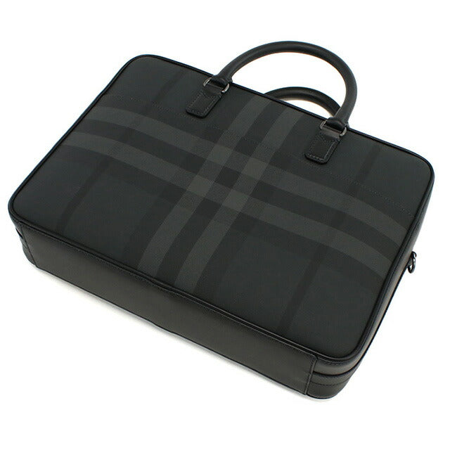 バーバリー ブリーフケース メンズ ブランド BURBERRY ルーマニア 8065338 CHARCOAL グレー系 バッグ BUR8065338011