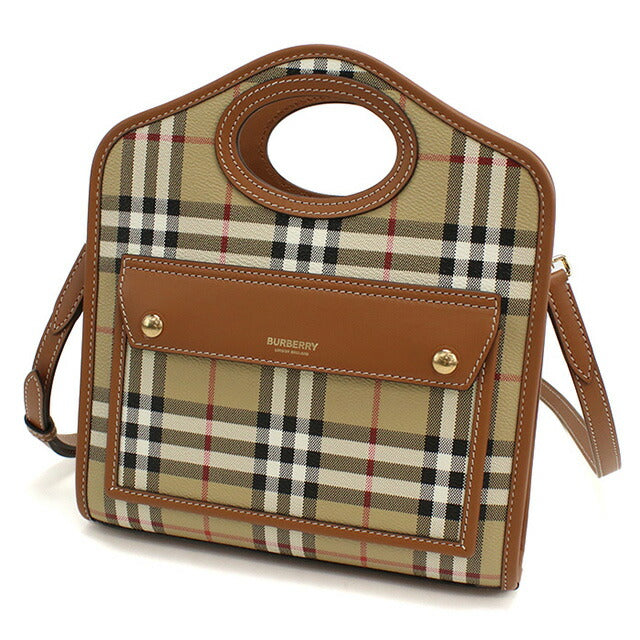 バーバリー ハンドバッグ レディース ブランド BURBERRY 8066166 BRIAR BROWN バッグ BUR8066166011