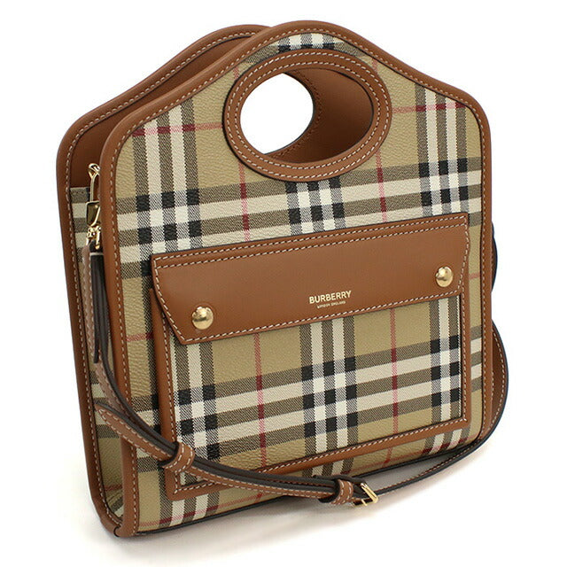 バーバリー ハンドバッグ レディース ブランド BURBERRY 8066166 BRIAR BROWN バッグ BUR8066166011