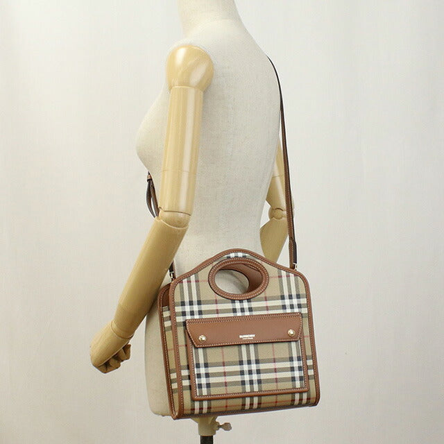 バーバリー ハンドバッグ レディース ブランド BURBERRY 8066166 BRIAR BROWN バッグ BUR8066166011