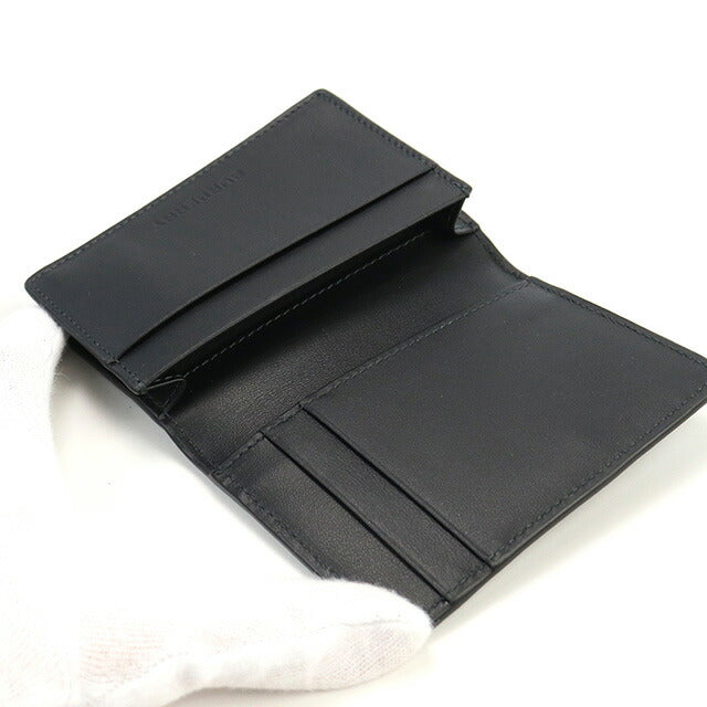 バーバリー 名刺入れ メンズ ブランド BURBERRY コットン 熱可塑性ポリウレタン モルドバ 8070204 CHARCOAL ブラック グレー系 BUR8070204011