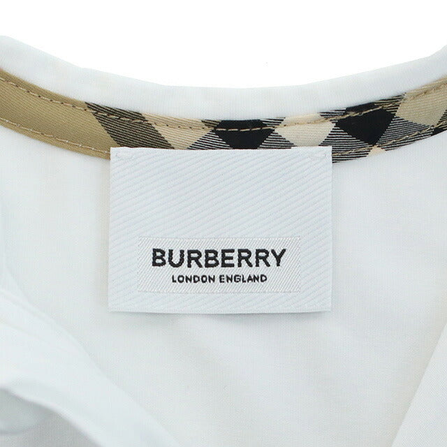 バーバリー ロンパース ベビー ブランド BURBERRY タイ 8070264 WHITE ホワイト系 ウェア 選べるモデル BUR8070264A