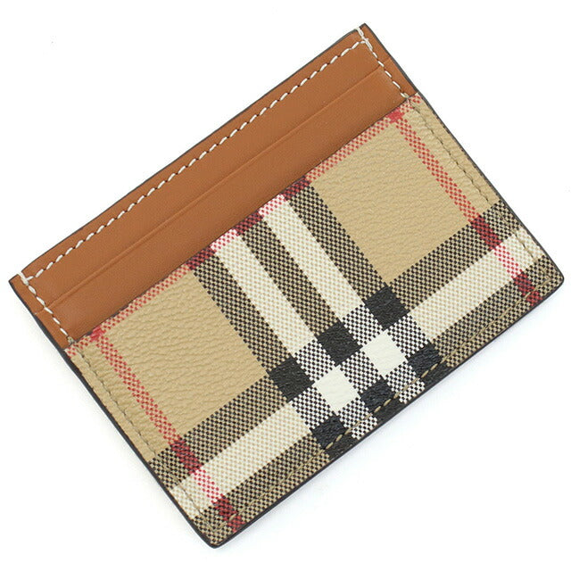 バーバリー カードケース レディース ブランド BURBERRY イタリア 8070418 ARCHIVE BEIGE ベージュ系 財布 BUR8070418011